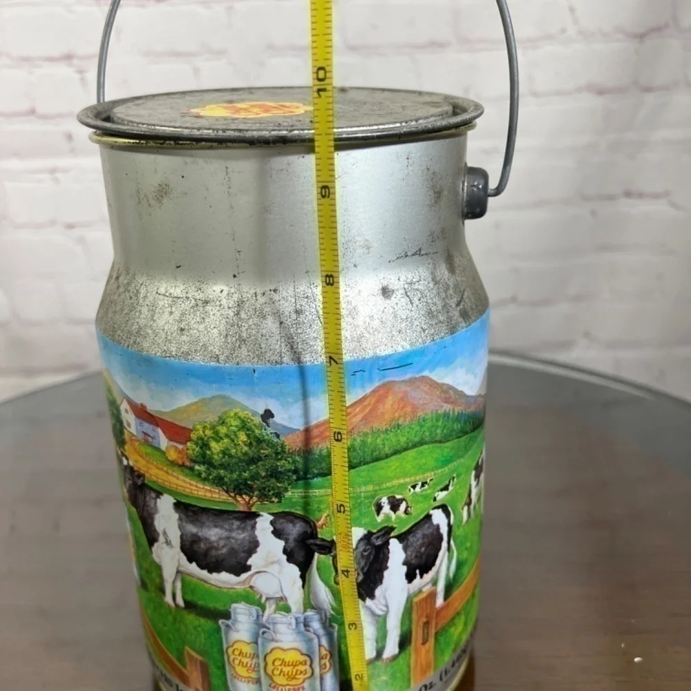CHUPA CHUPS bucket! Endless Upcycling Possibilities! Vintage